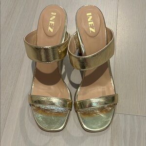 Gold Women's Sandals